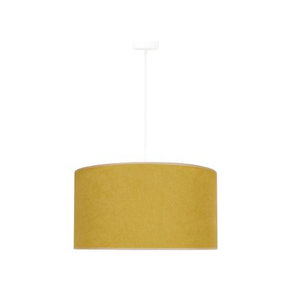Duolla - Chandelier on a string BRISTOL 1xE27/15W/230V d. 45 cm yellow/white
