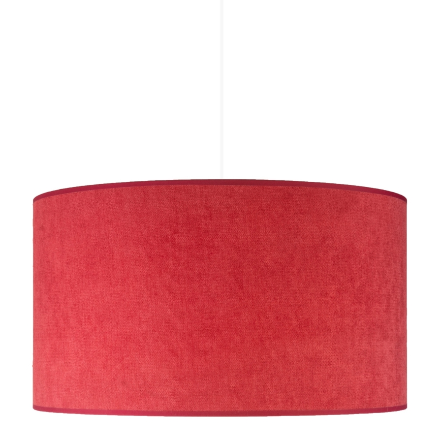 Duolla - Chandelier on a string BRISTOL 1xE27/40W/230V d. 45 cm red
