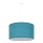 Duolla - Chandelier on a string BRISTOL 1xE27/40W/230V d. 45 cm turquoise