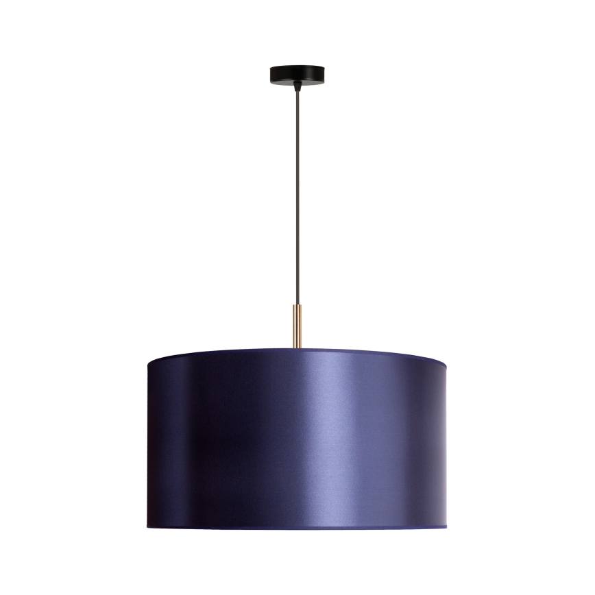Duolla - Chandelier on a string CANNES 1xE27/15W/230V d. 45 cm blue/copper