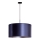 Duolla - Chandelier on a string CANNES 1xE27/15W/230V d. 45 cm blue/silver