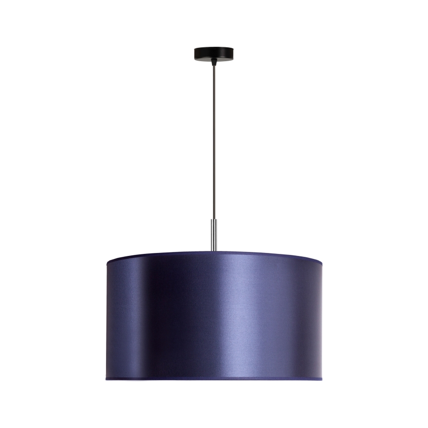 Duolla - Chandelier on a string CANNES 1xE27/15W/230V d. 45 cm blue/silver