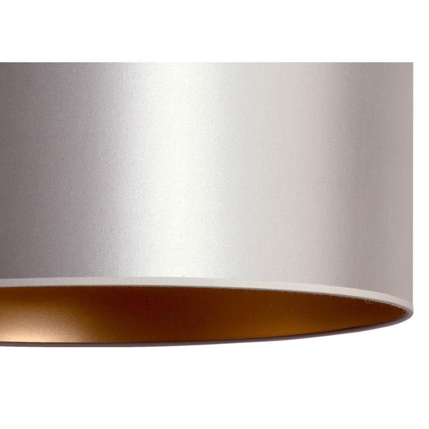 Duolla - Chandelier on a string CANNES 1xE27/15W/230V d. 45 cm silver/copper