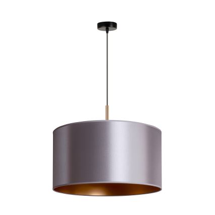 Duolla - Chandelier on a string CANNES 1xE27/15W/230V d. 45 cm silver/copper