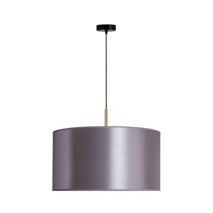 Duolla - Chandelier on a string CANNES 1xE27/15W/230V d. 45 cm silver/copper