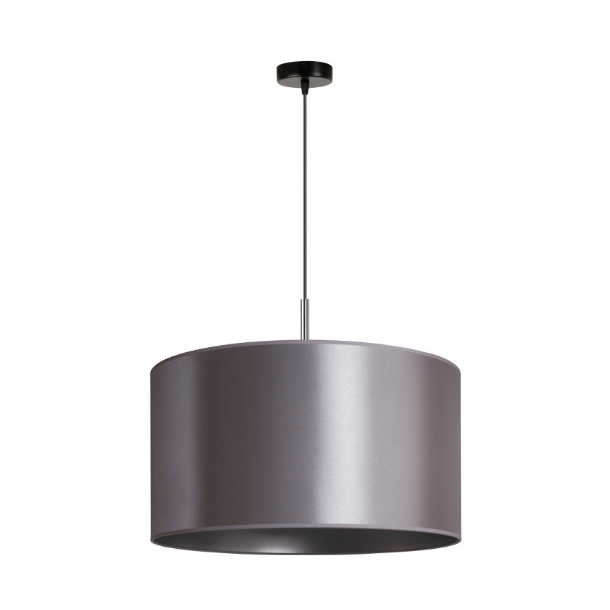 Duolla - Chandelier on a string CANNES 1xE27/15W/230V d. 45 cm silver