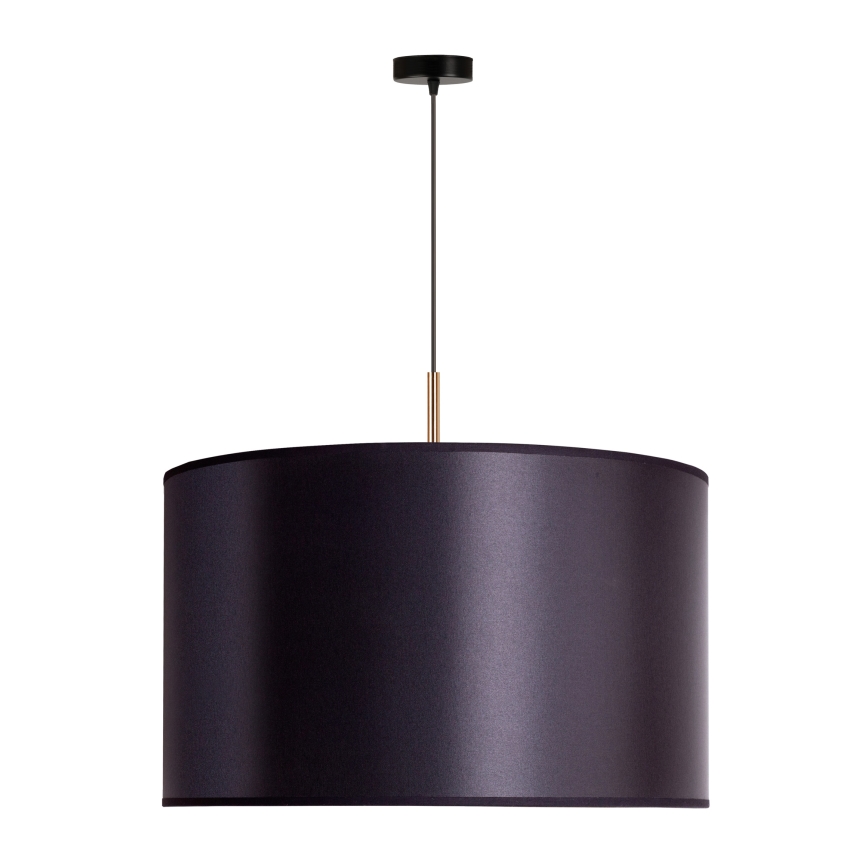Duolla - Chandelier on a string CANNES 1xE27/15W/230V d. 50 cm black/copper