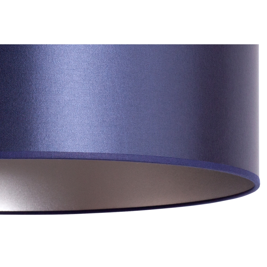 Duolla - Chandelier on a string CANNES 1xE27/15W/230V d. 50 cm blue/silver