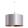Duolla - Chandelier on a string CANNES 1xE27/15W/230V d. 50 cm silver/copper