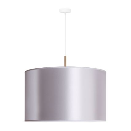Duolla - Chandelier on a string CANNES 1xE27/15W/230V d. 50 cm silver/copper