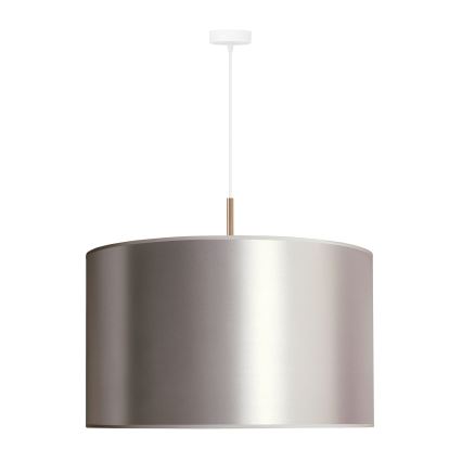 Duolla - Chandelier on a string CANNES 1xE27/15W/230V d. 50 cm silver/copper