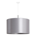 Duolla - Chandelier on a string CANNES 1xE27/15W/230V d. 50 cm silver