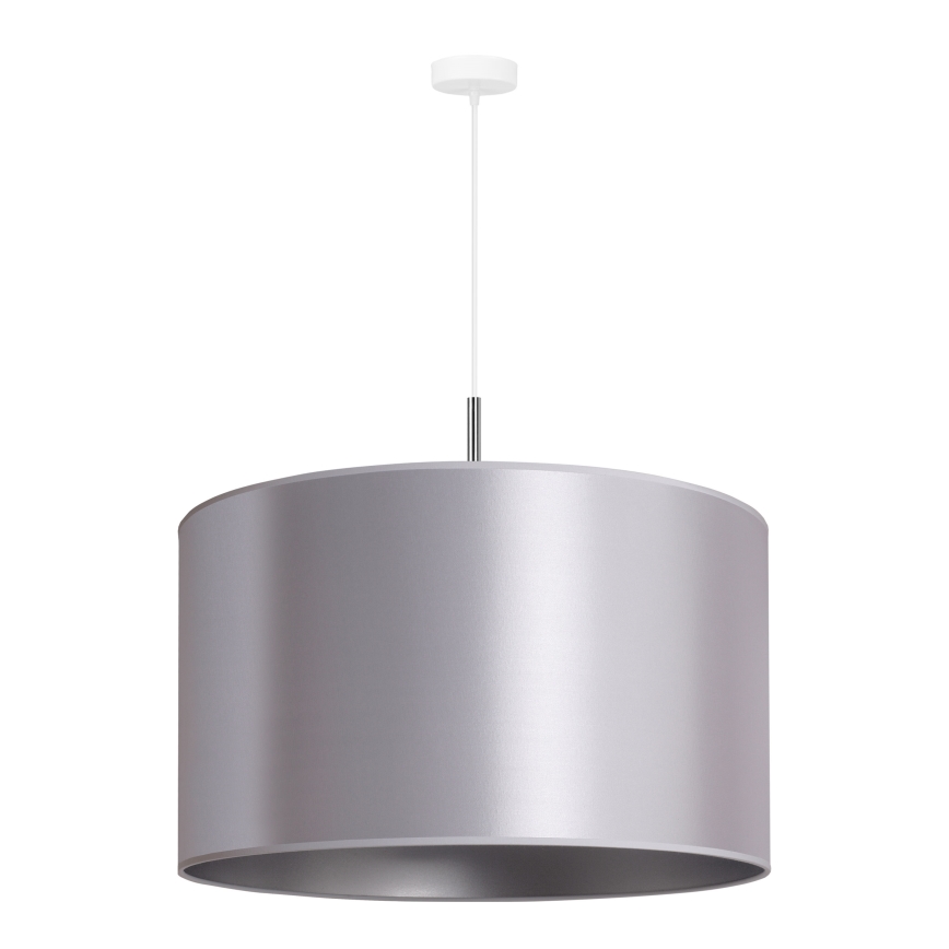 Duolla - Chandelier on a string CANNES 1xE27/15W/230V d. 50 cm silver