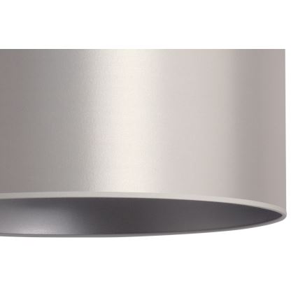Duolla - Chandelier on a string CANNES 1xE27/15W/230V d. 50 cm silver