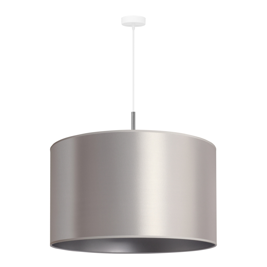 Duolla - Chandelier on a string CANNES 1xE27/15W/230V d. 50 cm silver