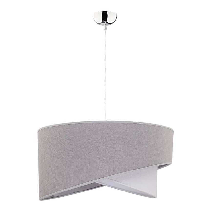 Duolla - Chandelier on a string CELLO 1xE27/40W/230V d. 45 cm grey
