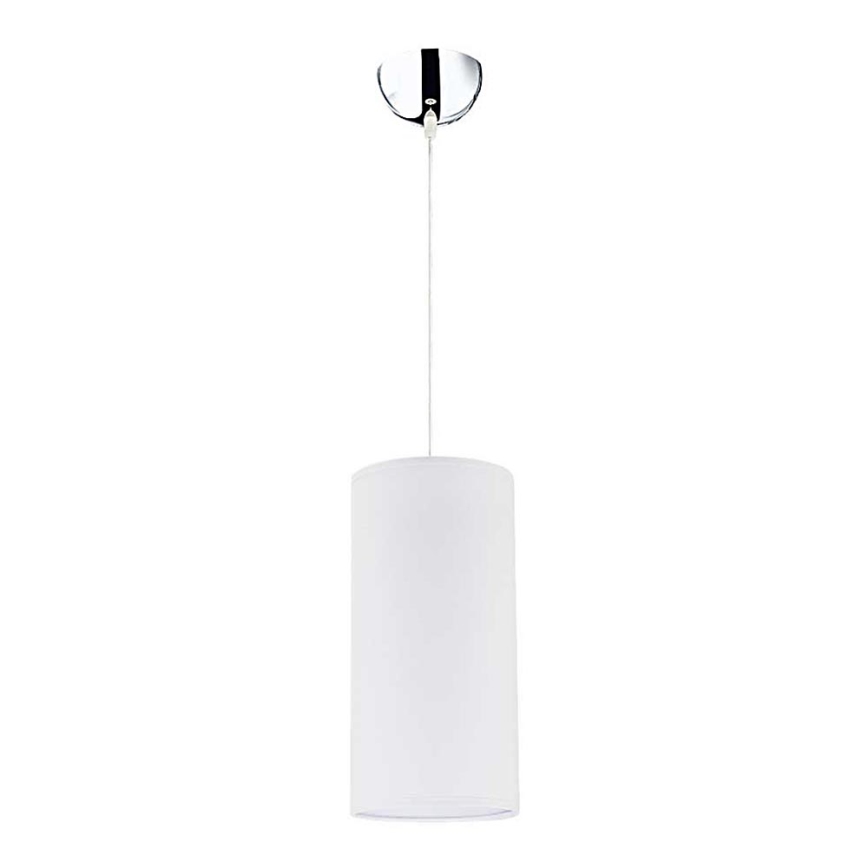 Duolla - Chandelier on a string CIGAR 1xE27/40W/230V d. 15 cm white