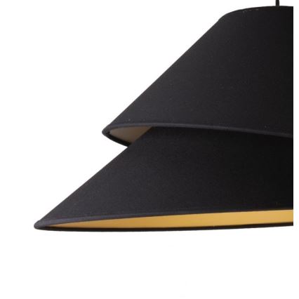 Duolla - Chandelier on a string COCO 1xE27/40W/230V d. 50 cm black