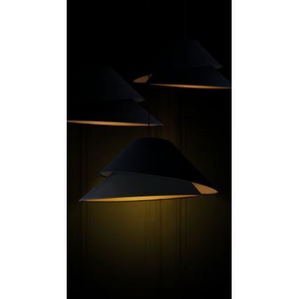 Duolla - Chandelier on a string COCO 1xE27/40W/230V d. 50 cm black
