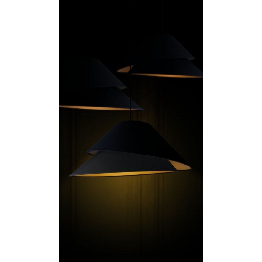 Duolla - Chandelier on a string COCO 1xE27/40W/230V d. 50 cm black