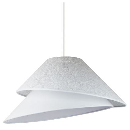 Duolla - Chandelier on a string COCO 1xE27/40W/230V d. 50 cm white