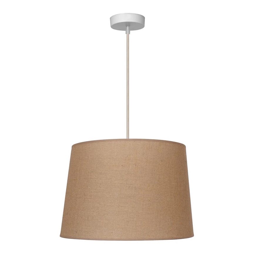 Duolla - Chandelier on a string CONE 1xE27/15W/230V d. 40 cm brown
