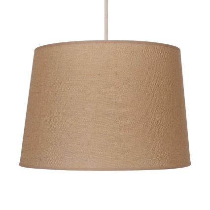 Duolla - Chandelier on a string CONE 1xE27/15W/230V d. 40 cm brown