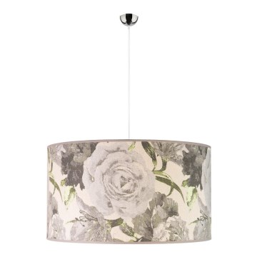 Duolla - Chandelier on a string CONSTANCE 1xE27/40W/230V d. 45 cm grey