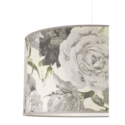 Duolla - Chandelier on a string CONSTANCE 1xE27/40W/230V d. 45 cm grey