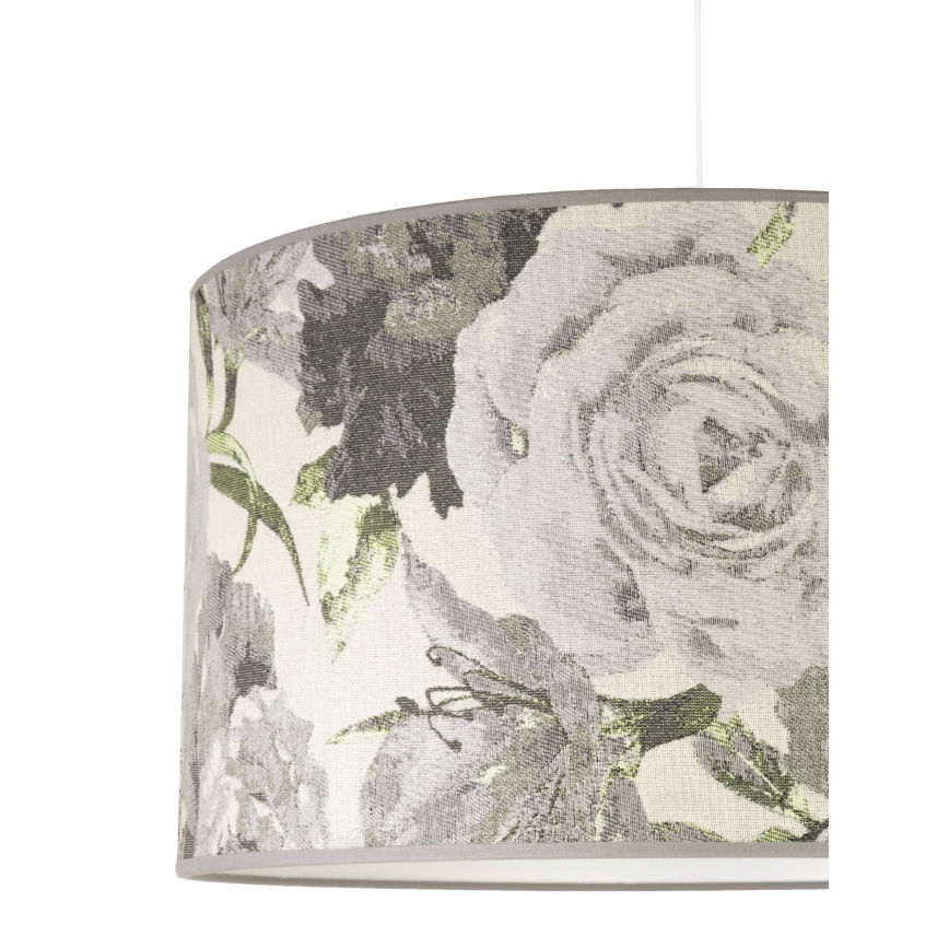 Duolla - Chandelier on a string CONSTANCE 1xE27/40W/230V d. 45 cm grey