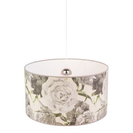 Duolla - Chandelier on a string CONSTANCE 1xE27/40W/230V d. 45 cm grey