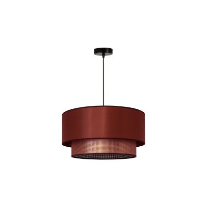 Duolla - Chandelier on a string COPPER SHINY 1xE27/15W/230V d. 45 cm copper