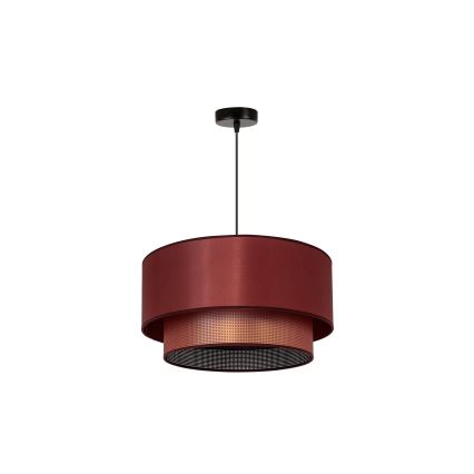 Duolla - Chandelier on a string COPPER SHINY 1xE27/15W/230V d. 45 cm copper
