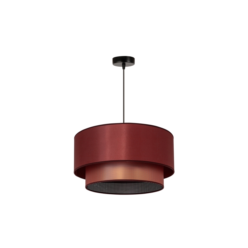 Duolla - Chandelier on a string COPPER SHINY 1xE27/15W/230V d. 45 cm copper