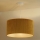 Duolla - Chandelier on a string CORDUROY 1xE27/15W/230V d. 40 cm yellow