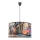 Duolla - Chandelier on a string CUBA RED 1xE27/15W/230V d. 35 cm
