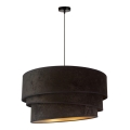 Duolla - Chandelier on a string DEVON 1xE27/40W/230V d. 45 cm black/gold