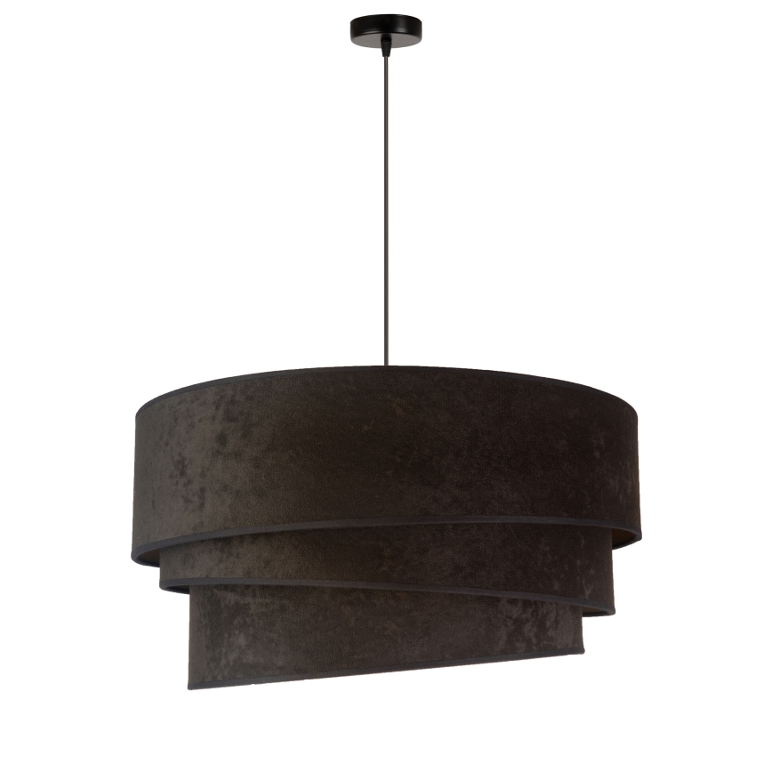 Duolla - Chandelier on a string DEVON 1xE27/40W/230V d. 45 cm black/gold
