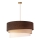 Duolla - Chandelier on a string DEVON 1xE27/40W/230V d. 45 cm brown/beige