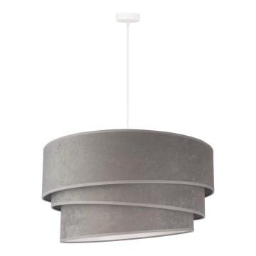Duolla - Chandelier on a string DEVON 1xE27/40W/230V d. 45 cm grey