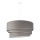 Duolla - Chandelier on a string DEVON 1xE27/40W/230V d. 45 cm grey