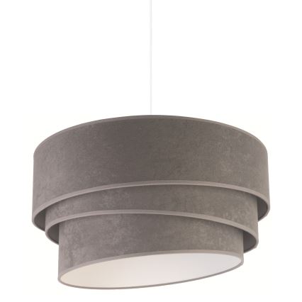 Duolla - Chandelier on a string DEVON 1xE27/40W/230V d. 45 cm grey