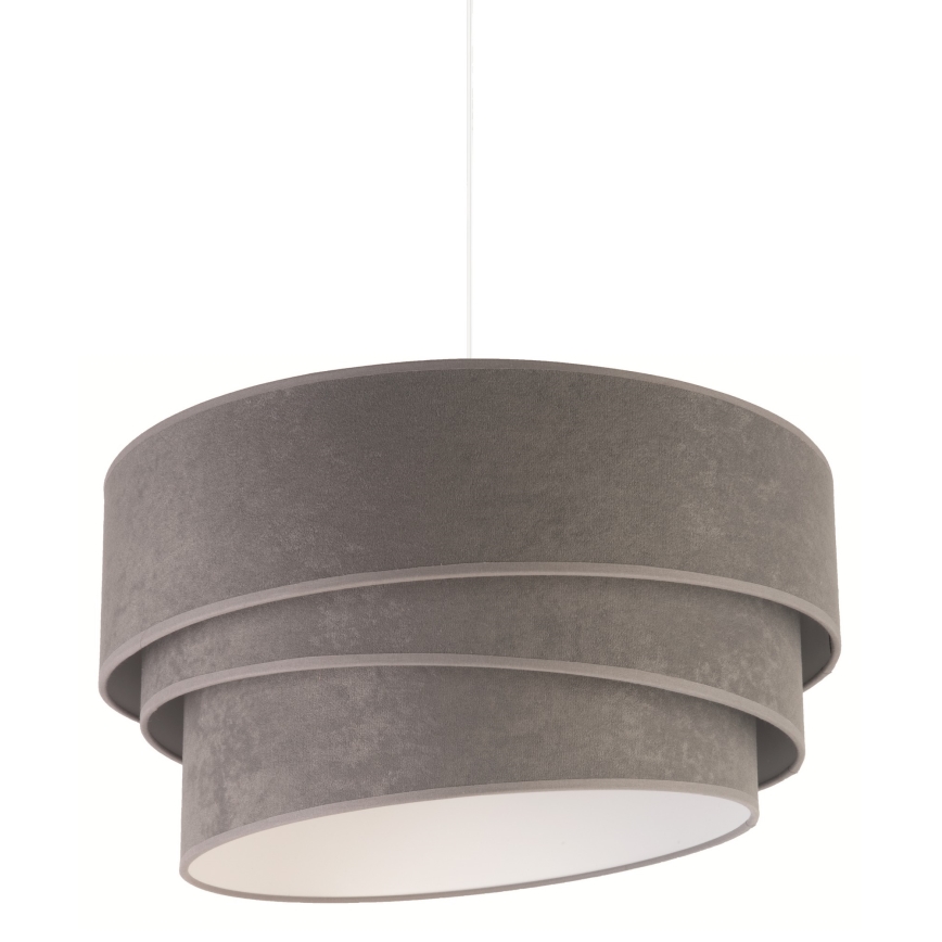 Duolla - Chandelier on a string DEVON 1xE27/40W/230V d. 45 cm grey