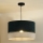 Duolla - Chandelier on a string DOUBLE 1xE27/15W/230V d. 40 cm green/grey