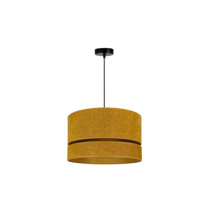 Duolla - Chandelier on a string DOUBLE 1xE27/15W/230V d. 40 cm orange