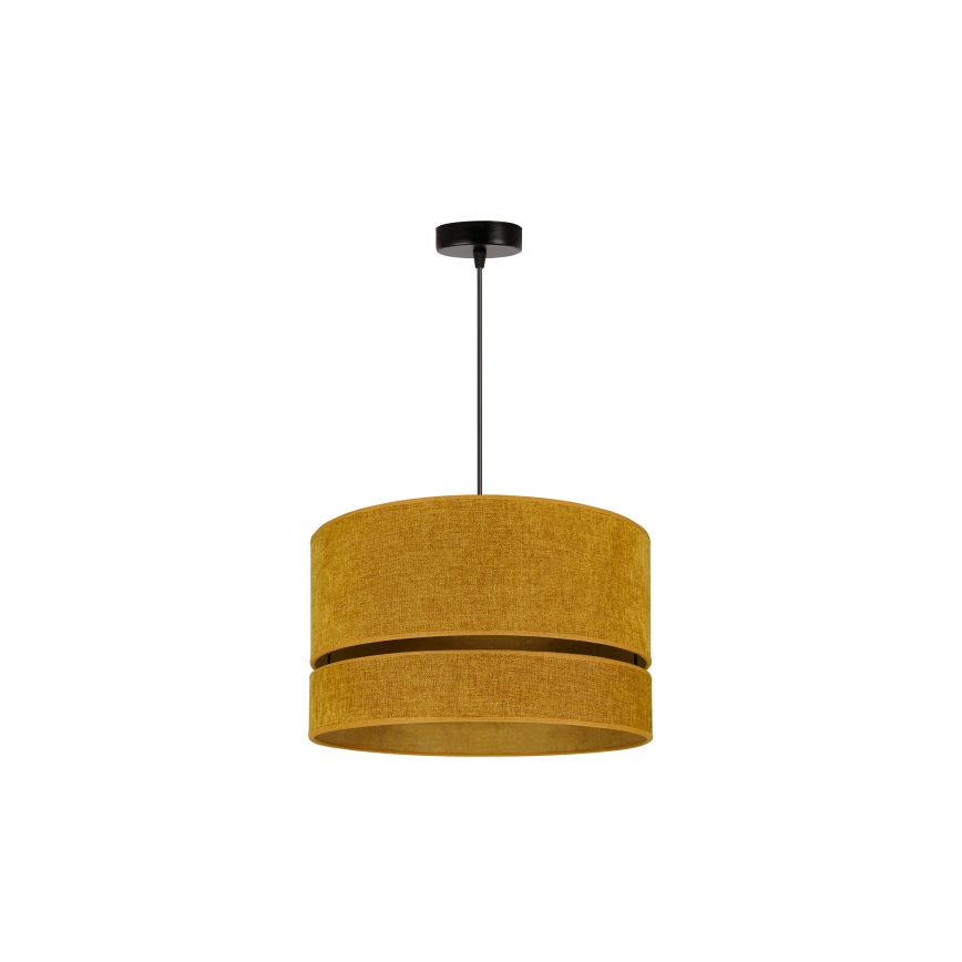 Duolla - Chandelier on a string DOUBLE 1xE27/15W/230V d. 40 cm orange