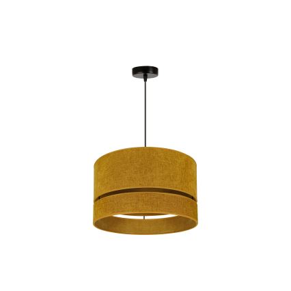 Duolla - Chandelier on a string DOUBLE 1xE27/15W/230V d. 40 cm orange