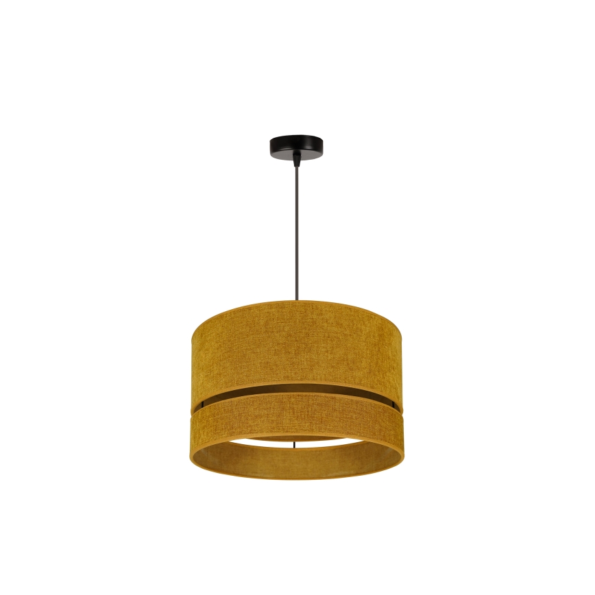 Duolla - Chandelier on a string DOUBLE 1xE27/15W/230V d. 40 cm orange