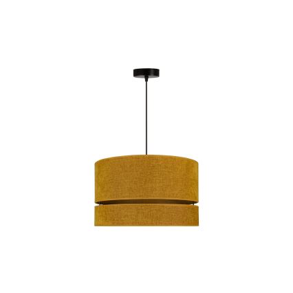 Duolla - Chandelier on a string DOUBLE 1xE27/15W/230V d. 40 cm orange