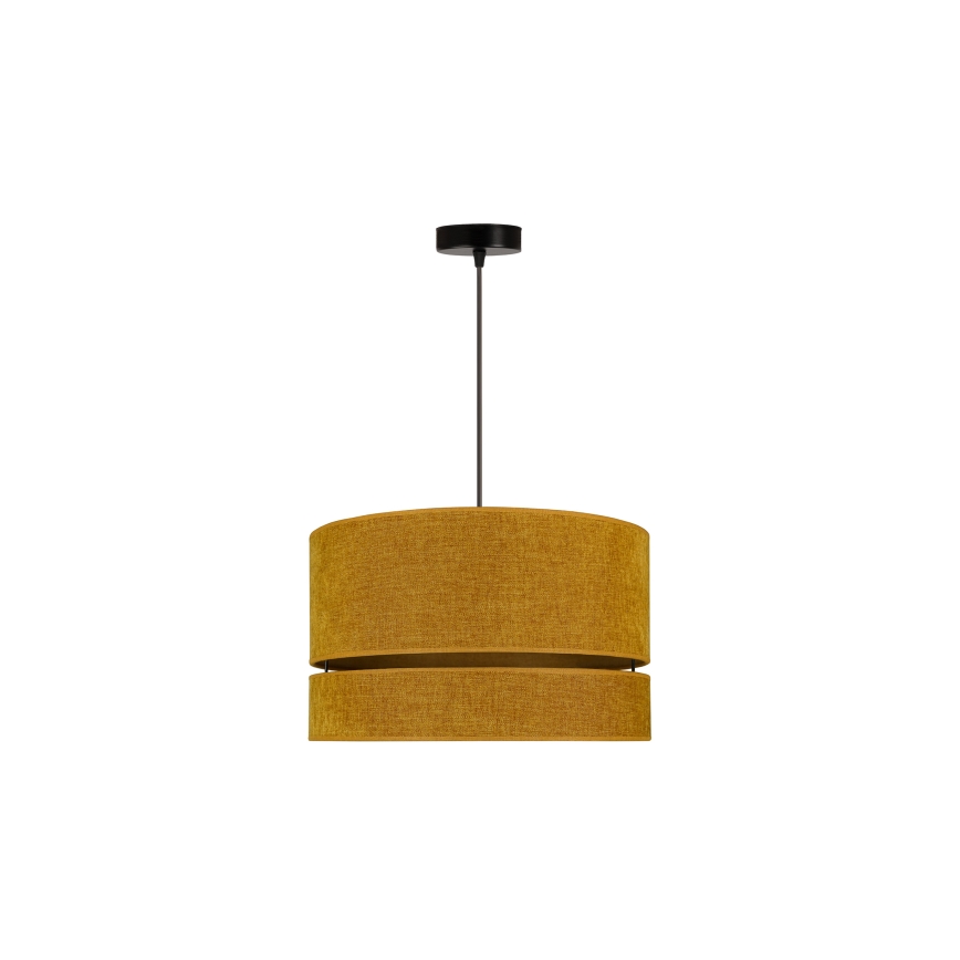 Duolla - Chandelier on a string DOUBLE 1xE27/15W/230V d. 40 cm orange